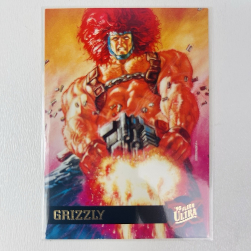 1995 Fleer Ultra Marvel X Men Grizzly Theodore #22 Dave Dorman Art